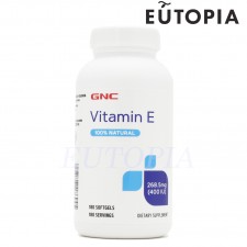 GNC 維生素E 268.5mg (400 IU)180粒048107176945